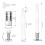 LED Window Candles with Remote Timer Suction Cups 10-Pack 6