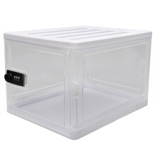 Clear Lockable Storage Box for Food Phone Medicine -