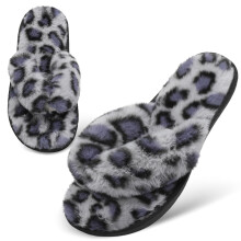 Women's Flip Flops House Slippers for Indoor Bedroom Navy Blue 7.5/8.5 M US