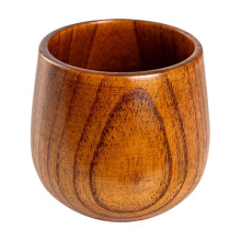Wooden Tea Cup Water Coffee Mug Japanese Zen Style Teacup140Ml