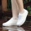 (White, M) Couvre-chaussures Silicone Imperméables Vélo 2
