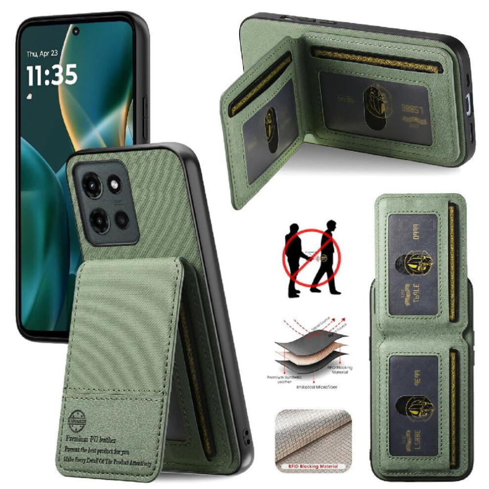 Case For Motorola Moto G 5G 2025 Leather Case Wallet Shockproof Rfid Blocking 9152228723528