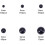 Black Flat Back Pearl Cabochons 4-12mm 6 Sizes 690 Pcs 2