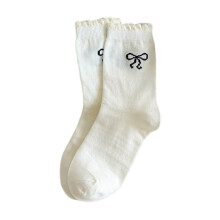 (White) Funny Women\'s Casual Crew Socks for Sports