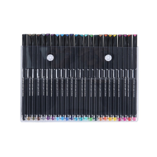 Fidget Pen24Pc Μαρκαδόροι Χρώματα Στυλό Art Glass Μαρκαδόροι Γραφής Diy12Ml Στυλό Glitter Ομαλή 1