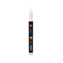 Liquid Acrylic Marker, 1-6mm Soft Tip, Quick-Dry Bright Ink, Smooth Flow — Compatible with Student Art, Graffiti, Notes & DIY Projects