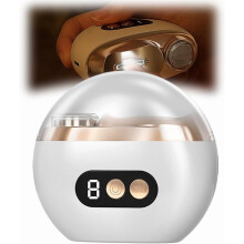 Multi-Functional Electric Nail Trimmer, 2025 New Electric Nail Clipper with LED Light & Nail Scraps Storage for Adults, Seniors (White)