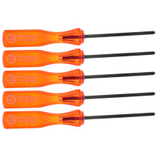 Topbathy 5er-Pack rote Triwing-Schraubendreher, tragbar, dreieckige Y-Spitze, für Reparaturen