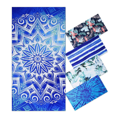 Beach Towel Microfiber Adult Water Absorption 1 Pack
