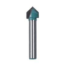 For Engraving Router Bit 41mm Long 6mm Shank Diameter Double Edged Cutting Design V Shaped Chamfe High Quality