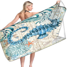 Beach Towel Microfiber Adult Water Absorption 1 Pack