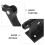 1Set Aluminium Alloy Fork Mount Bike Rack for Quick Release and Efficient Storage 7