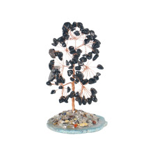 Healing Crystal Money Tree, Chakra Healing Tree, Feng Shui Wealth Tree, Natural Rose Quartz Tree, Ideal for Home Decor, Office Use