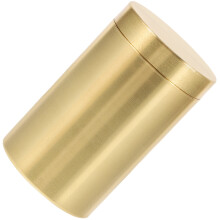 Brass Sugar Container Jar Brass Tea Nut Holder 7.80X4.80X4.80CM Golden