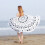 Microfiber Round Beach Towel with Tassels 3