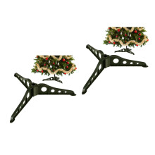 ETEREAUTY Christmas Tree Stand Detachable Metal Xmas Holder for Home 2Pcs