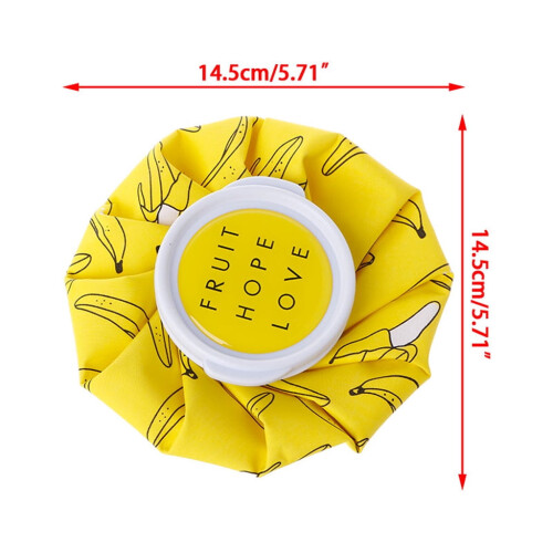 Hot Water Bottle Bag Round PVC+PP 450ml 1