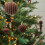 Flocked Christmas Balls Brown Plastic 24PCS 7