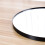 Bathroom Wall Mirror Wall-mounted Mirror 30X30CM Black 3