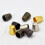 FRCOLOR MLINS 10Pcs Professional Finger Protector Copper Thimble for Small Finger Convenient Sewing Tool 5