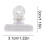Transparent Plastic Dovetail Clip for Bills, Papers & Documents – Multi-Use Office & Study Organizer 2