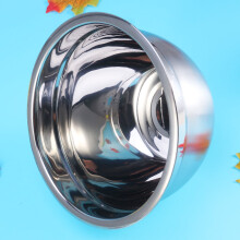 18cm Stainless Steel Deep Mixing Bowl for Kitchen Use, Fruit Salad & Vegetable Serving Container with Rounded Lip