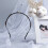 Topbathy Support de bandeau en acrylique blanc (lot de 2) 6