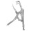 ETEREAUTY Adjustable Clamp Welding Locking U-shaped Welding Clamp Silver 1 Set 5