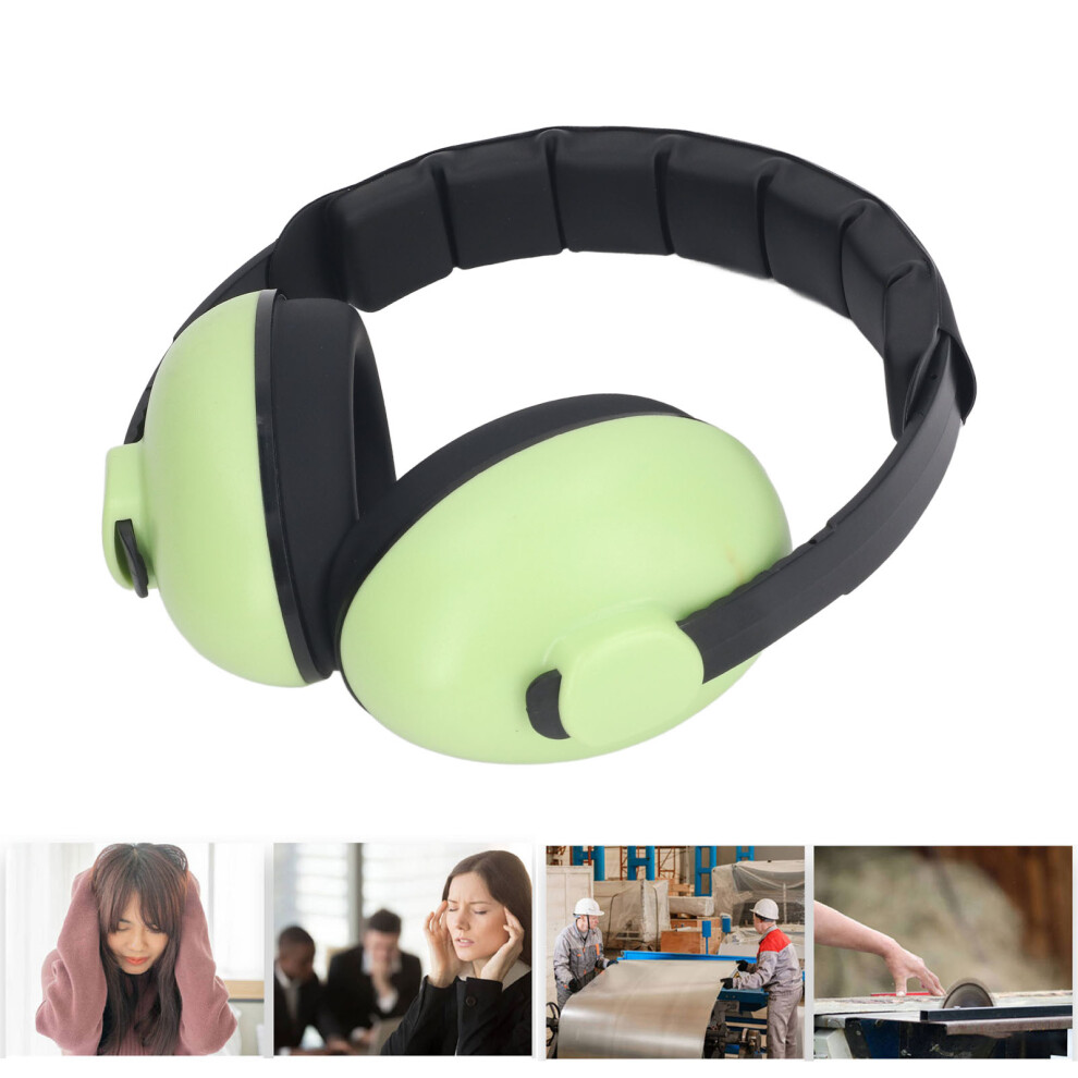 Noise Reduction Ear Muffs 31Db Safety Hearing Protectors Matcha Green 4261388605393