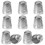 FRCOLOR MLINS 10Pcs Professional Finger Protector Copper Thimble for Small Finger Convenient Sewing Tool 6