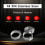 120 τεμάχια 1/2" PEX ανοξείδωτο ατσάλι σφιγκτήρας δακτυλίων Cinch, πτύχωση με τσιμπίδα 5