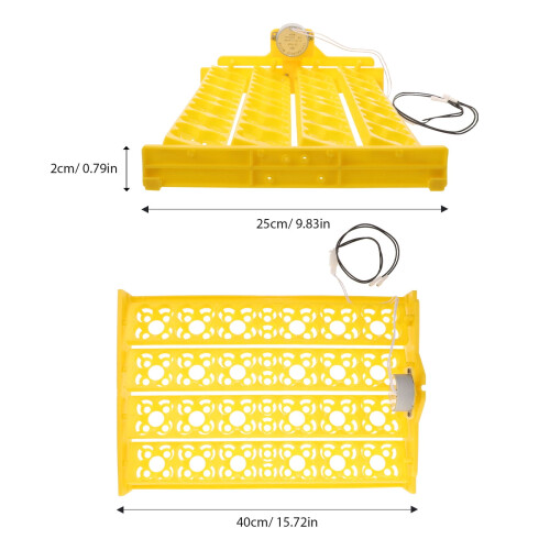 Automatic chicken incubator with plastic four-leaf design, 1