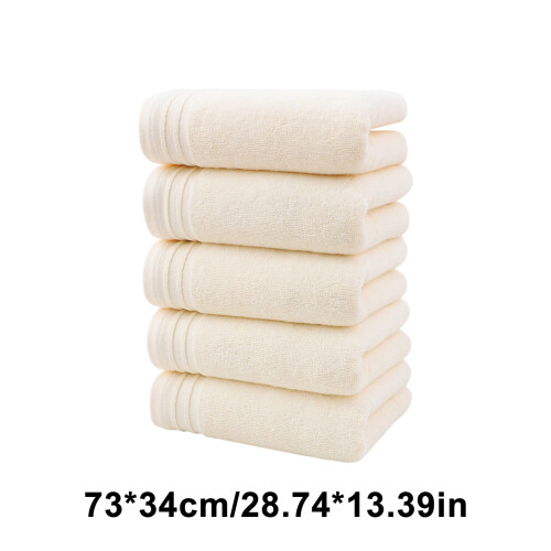 5er-Pack Gesichtstücher, einfarbig, Satin, dick, für Erwachsene 2
