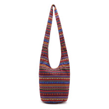 Hippie-Schultertasche für Damen, große Fransen-Geldbörse, ethnische Handtasche, Reisetasche