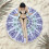 Microfiber Round Beach Towel with Tassels 8