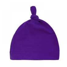 Newborn Infant Baby Knotted Cotton Hat Soft Cotton Cap Hat Solid Colors
