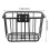 Metal Bike Basket Front Black Durable Bicycle Handlebar Container 2