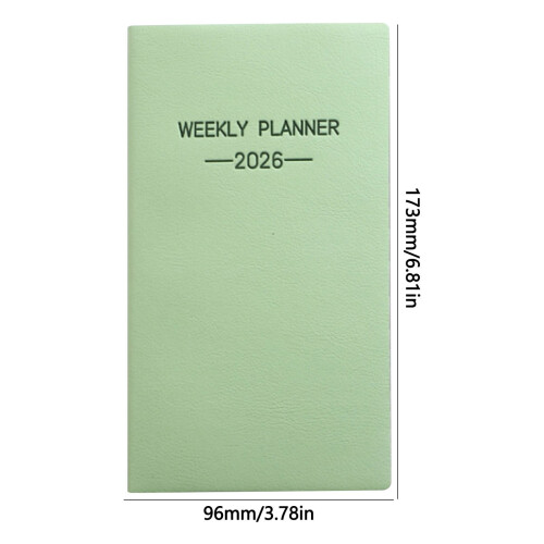 A6 Mini Notebook Planner 128 Pages 173x96mm 1