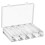 Lot de 100 capsules transparentes pour pièces de collection 4