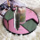 Bathroom Wall Mirror Wall-mounted Mirror 30X30CM Black 7
