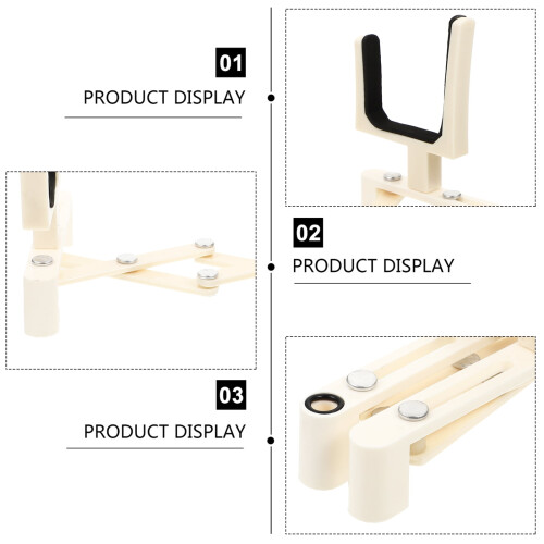Violin Stand with Bow Holder Frame Foldable Stable 2