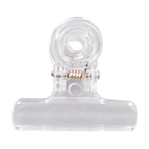 Transparent Plastic Dovetail Clip for Bills, Papers & Documents – Multi-Use Office & Study Organizer