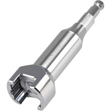 Stainless Steel 3/4" Strut Channel Adapter Nuts & Bolts Drill Bit Socket Wrench Tool for 19mm Bolt Head Fit for 1-5/8" 2-7/16" Channels and Struts