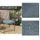 Non-Slip Artificial Leather Chair Cushion Square Washable 6