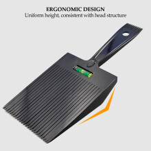 YLSHRF Flat Top Guide Comb Hårklippekam Barbershop Frisyreverktøy (Svart), Hårklippekam, Flat Top Clipper