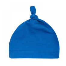 Newborn Infant Baby Knotted Cotton Hat Soft Cotton Cap Hat Solid Colors