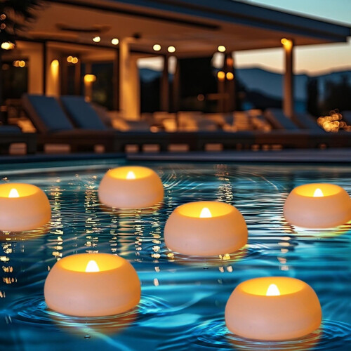 Flameless LED Candle with Remote Timer and Realistic Wax 2