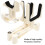 Violin Stand with Bow Holder Frame Foldable Stable 6