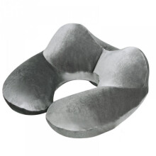 Inflatable Travel Neck Pillow, Extra-Soft Cushion for Airplanes, Trains, Cars – Portable Sleep Rest Accessory, Compatible with Kids 10+