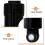 HOMEMAXS Αμορτισέρ Ηλεκτρικού Σκούτερ 11,50X3,00X3,00CM Μαύρο 3
